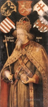 Albrecht Durer Painting - Emperor Sigismund Albrecht Durer
